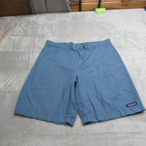 Patagonia Shorts Mens 35 Blue Lightweight All-Wear Hemp Outdoor Casual Chino